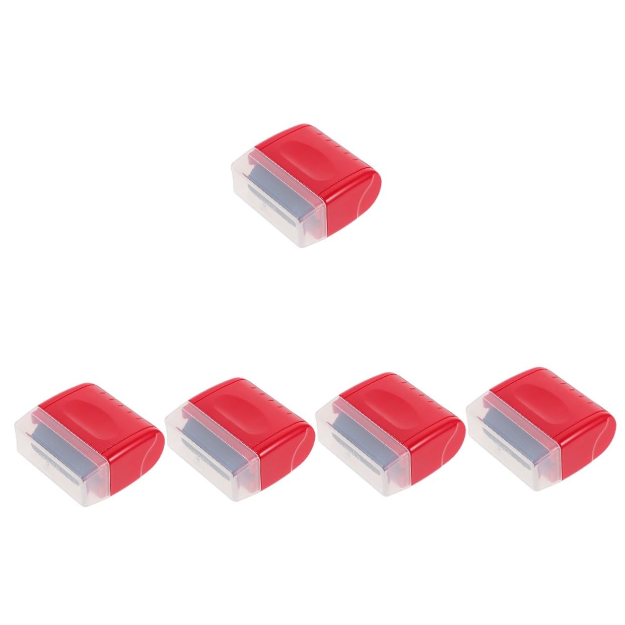 SHINEOFI 5piezas Sello De Privacidad Multifuncional Roller Sello De Protección De Identidad Compacto Para Documentos Personales y Facturas