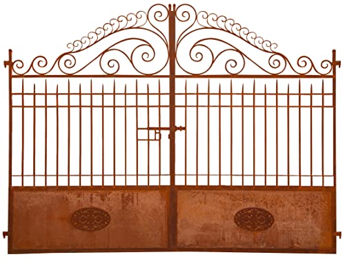 CANCELLO GRANDE DA ESTERNO - Il cancello esterno è utilizzabile per gli accessi di tutti i tipi o come semplice decorazione. Perfettamente utilizzabile per abitazioni, ingresso a terreni o attività commerciali.