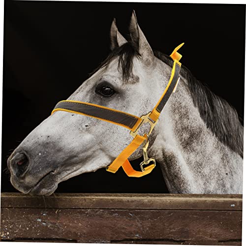 BESPORTBLE Corda De Cavalo Reflexiva Cabresto De Cavalo Doméstico Gambrel Tiras De Elevação De Couro