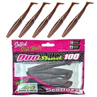 Spro Fat Papa 70-7 - Pesce In Gomma Per Pesca Spinning, Esca Artificiale Per Luccio, Pesce Persico E Luccioperca, Esca In Gomma Per Pesca In Gomma, Shad, Colore: Matcha Chocolate - Foto 11