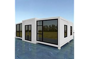 Complete House: Luxury 20’x40’ Portable Mobile Tiny Living Container House