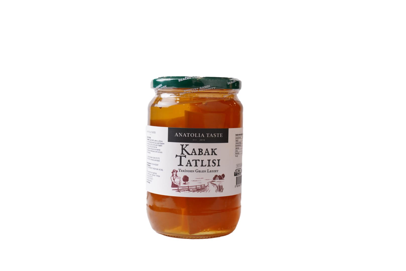 ANATOLIA TASTE Kabak Reçeli 850 Gr