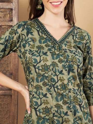 Image of COTLAND Fashions Kurta Set with Palazzo