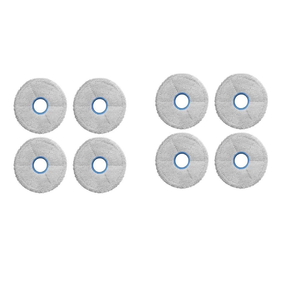 VIXWDRUTY Mop Cloth Compatible，Compatible For Dreame，X50Ultra/ X50 UltraComplete/ X50 Master/ S50 Ultra Matrix10 Ultra Robot Vacuum Cleaner(8pcs)