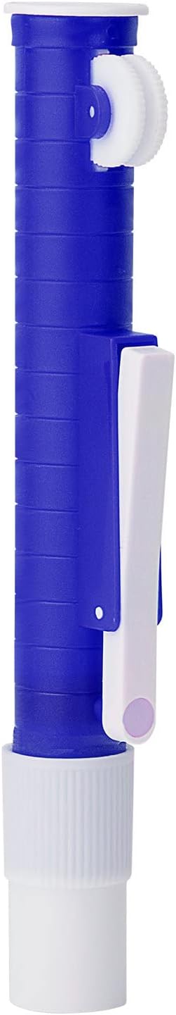 stonylab Pipette Pump, 2 ml Blue Pipette Pump Pipet Filter for Laboratory Research