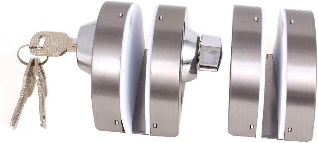 New Lon0167 Entry Gate Featured 10-12mm Glass Swing reliable efficacy Push Sliding Door Lock w Keys(id:dea ba 99 6cc)