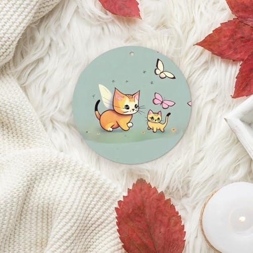 Hojas perfumadas Kitten Butterfly para auto y armario miniatura 6