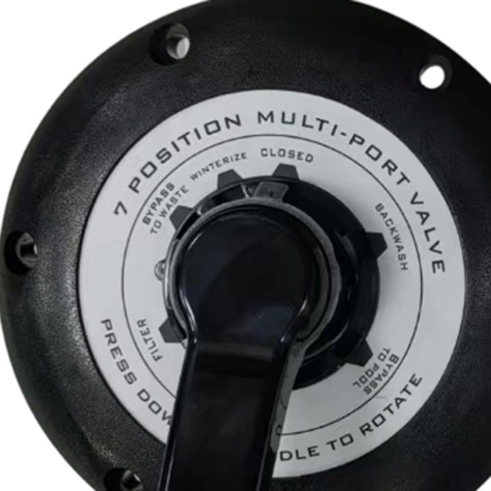 Vanne multiport avec joint d'étanchéité pour filtre WVS003 - Pièce de rechange 600-9600 600-9600B - Pour équipement de piscine en plastique durable - Accessoire pour piscine