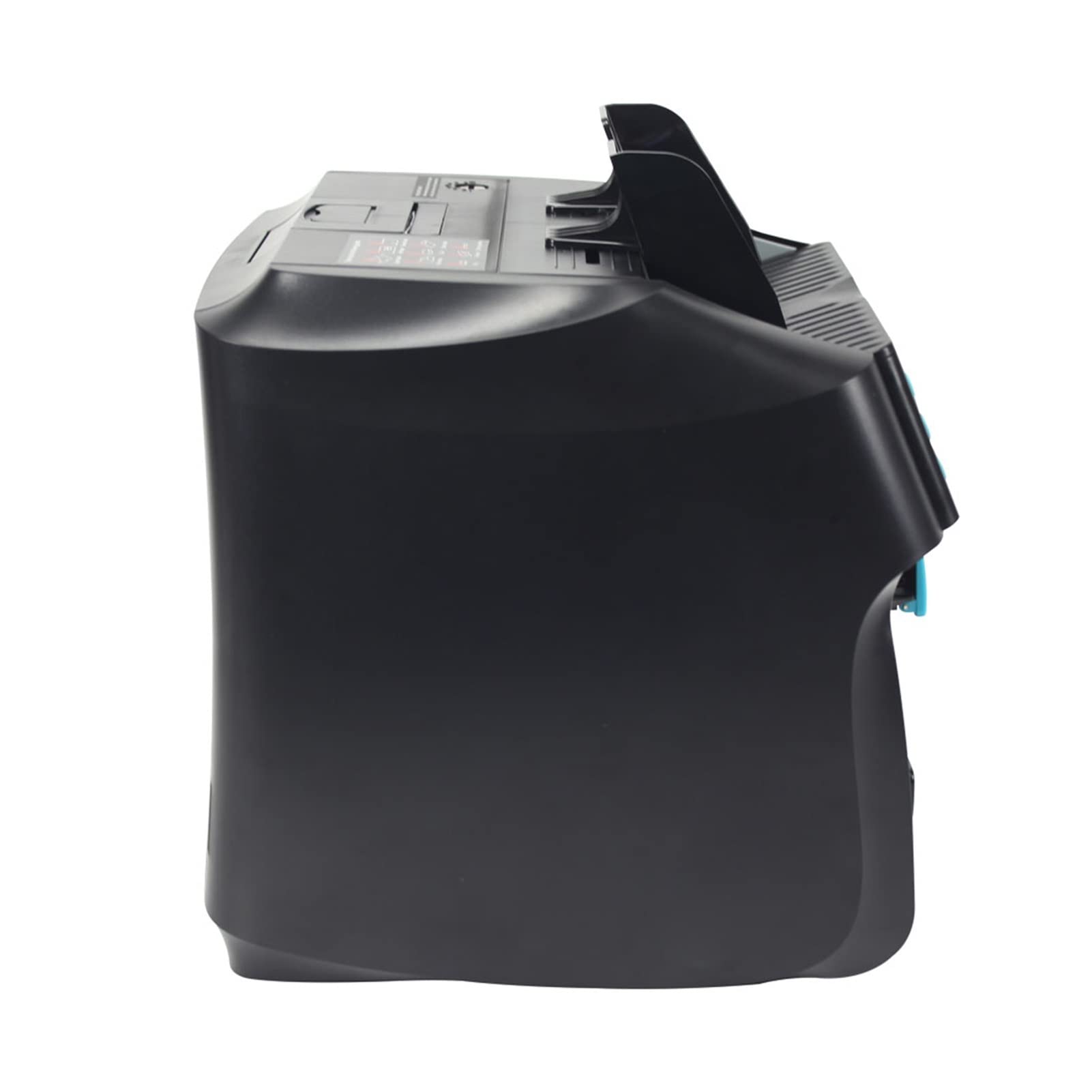 Liczarka do Pieniędzy Counterfeit Detector Machine Fake Money Discriminator 2 Pocket Value Counter And Sorter Mixed Denomination Counting(Nero)