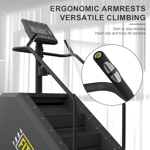 Stair Stepper Machine, Continuous Climbing Stair Machine, Commercial Grade Stair Stepping Machine for Cardio and Lower Body Workouts