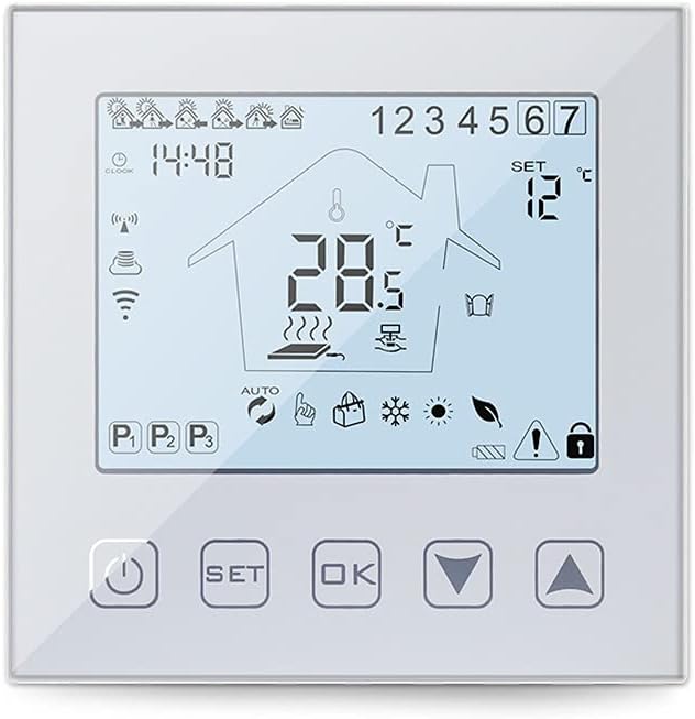 Smart Thermostat Temperature Controller Water Electric Warm Floor Heating Gas Boiler Assistant