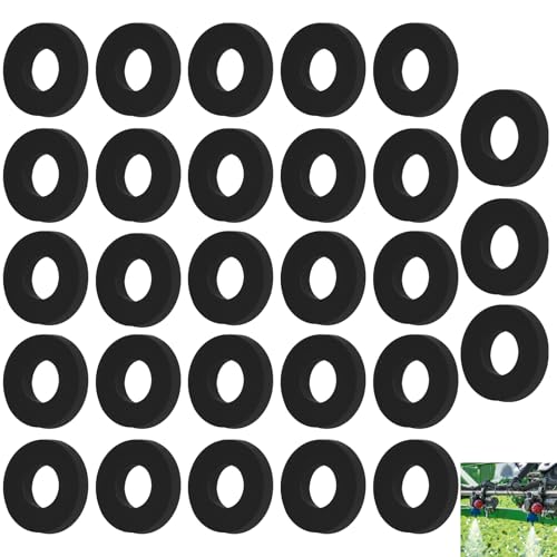 KAIERSUGT 28 Pack CP19438-EPR Quick Cap Seat Gasket Compatible with Tee-Jet Sprayer Nozzles/Tips CP25597, QJ360F, CP25611, QJ8360-NYB