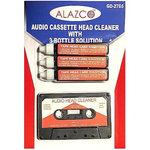 Alazco Audio Tape Head Cleaner Kit Cover