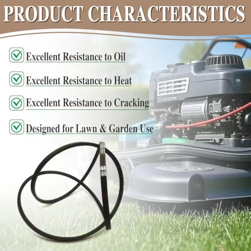 Lawn Mower Belt 117-1018 Replace Toro 117-1018 20330 20331 20350 20351 Drive Belt(3/8 X 32 3/8) Y – Bild 6