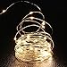 Produktbild QHYK 2 Pcs 5M 50 LED Lichterkette Batterie, Kupferdraht Lichterketten, für Party, Hochzeit, Bäume, Beleuchtung Deko, Batterie betrieb, Lang 5 M/16.5in, Warmweiß