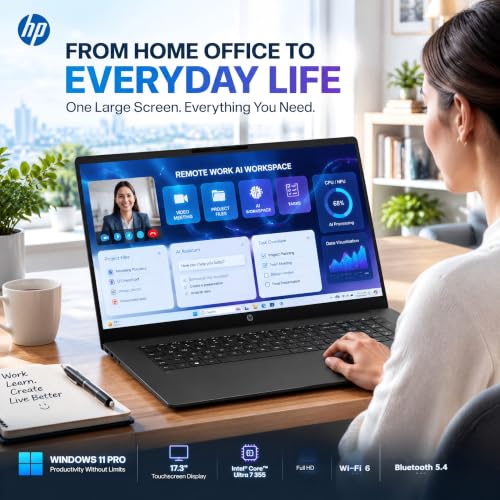 HP 17 Touchscreen Laptop Business 2026, Intel Core Ultra 7 355, 16GB DDR5 - image 7