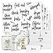 Talented Kitchen 141 Laundry Room & Linen Closet Organization Labels. Script, Printed Stickers. Clear, Water Resistant, Canister & Bin Labels to Declutter Spaces (Laundry Room & Linens - 141 Labels)