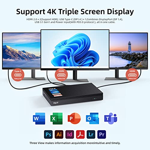 Image of MeLE Quieter3C Ultrathin Fanless Mini PC N5105 8GB LPDDR4x 256GB USB-C Micro PC 4K Triple Display WiFi 5 BT5.1 GbE Mini Desktop Computer Support M.2 SSD on Industrial IoT Digital Signage MES WMS NAS