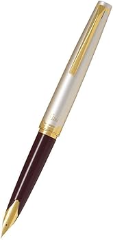 PILOT 万年筆 エリート 95S ディープレッド EF 14K Amazon | パイロット 万年筆 エリート95S FES-1MM-DR-F 細字