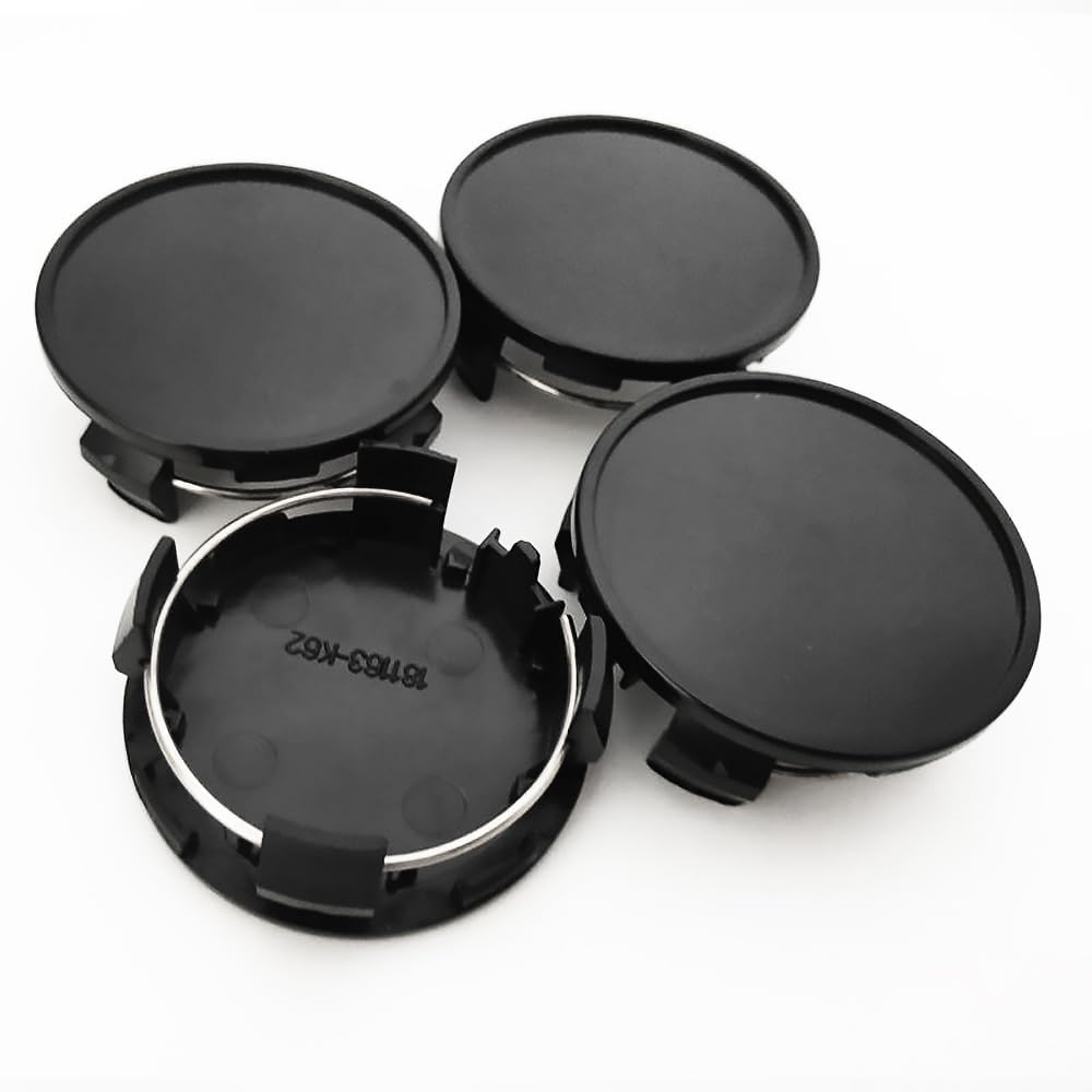 4 Pcs Car Hub Centre Caps for Toyota Solara RAV4 2004-2007, Wheel Center Covers Cap Waterproof Rims Protectors Hubcaps Anti Rust Wear-Resistant Replacement,normal-Black