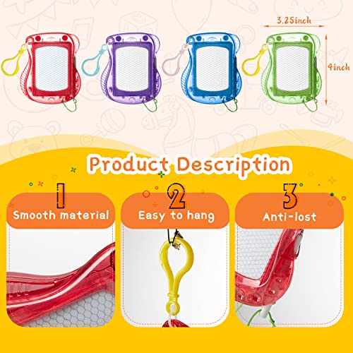 image for Outus 24 Pcs Mini Magnetic Drawing Boards Doodle Board for Kids Backpa