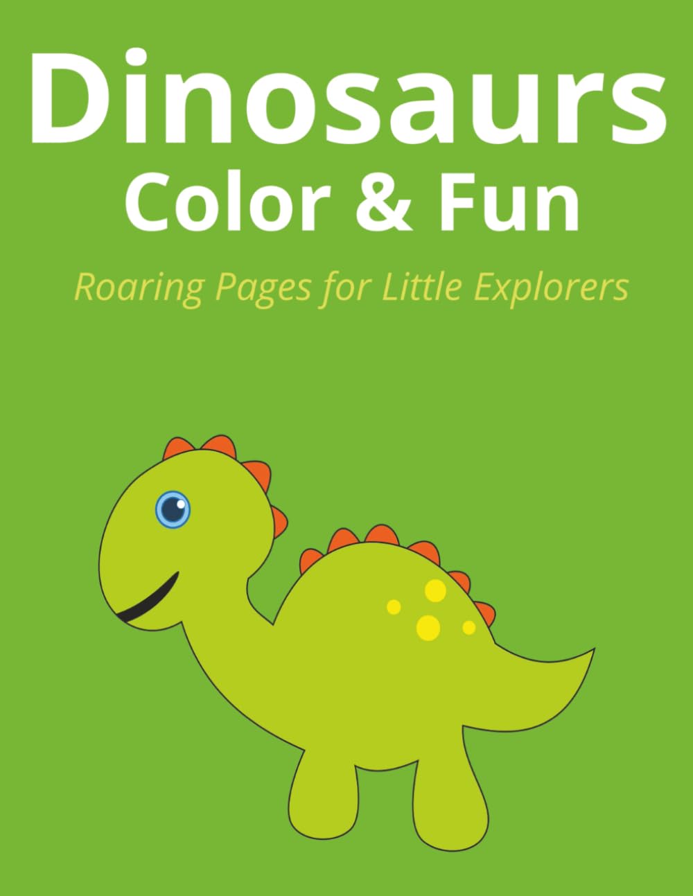 Dinosaur Coloring Book for Kids.: A Fun Coloring Adventure for Dinosaur Lovers.