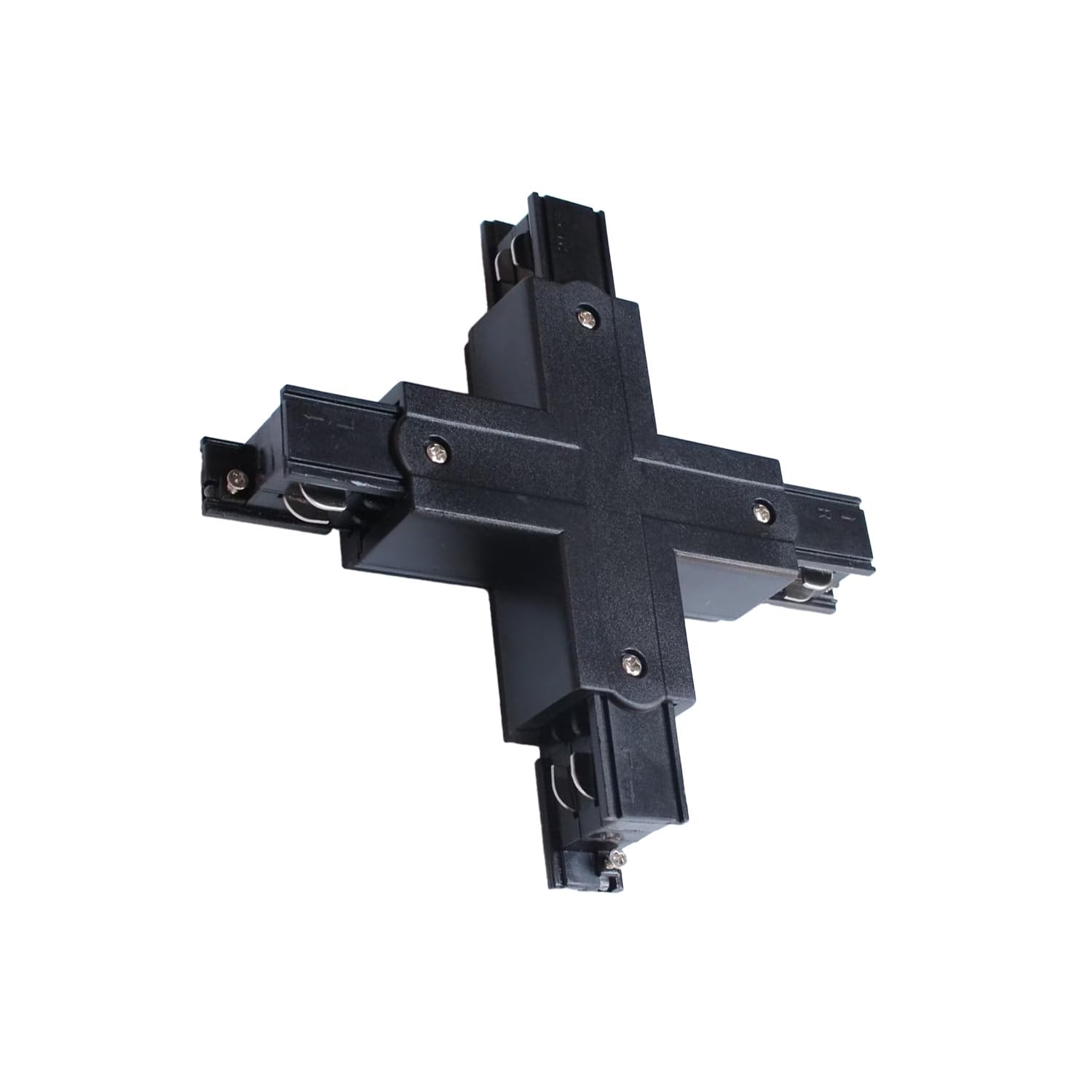 VoltShine Four outlets Type of Black: optimizes Your Electrical Connections. Its Robust and Elegant Design ensures efficient Performance for Professional and Home use.
