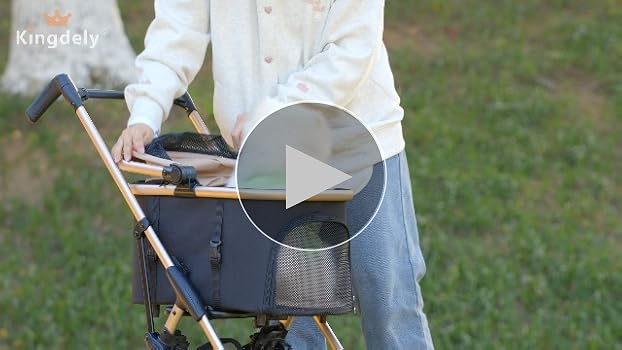 【新品】取り外し可能 4輪 ペットバギー ペットバギー ペットカート Amazon.co.jp: Kingdely 4輪ペットカート 分離型 ペットバギー