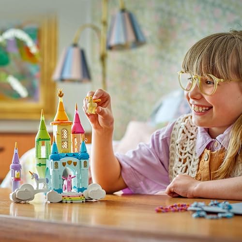 Image of LEGO Creator 3in1 Unicorn Castle Toy Animals Playset and Room Decor 31175 Building Blocks Toys for 8+ Gift for Boys and Girls