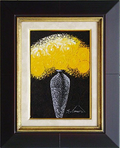 油彩画　真筆　薔薇　吉村　欽吾 油彩画 真筆 薔薇 吉村 欽吾