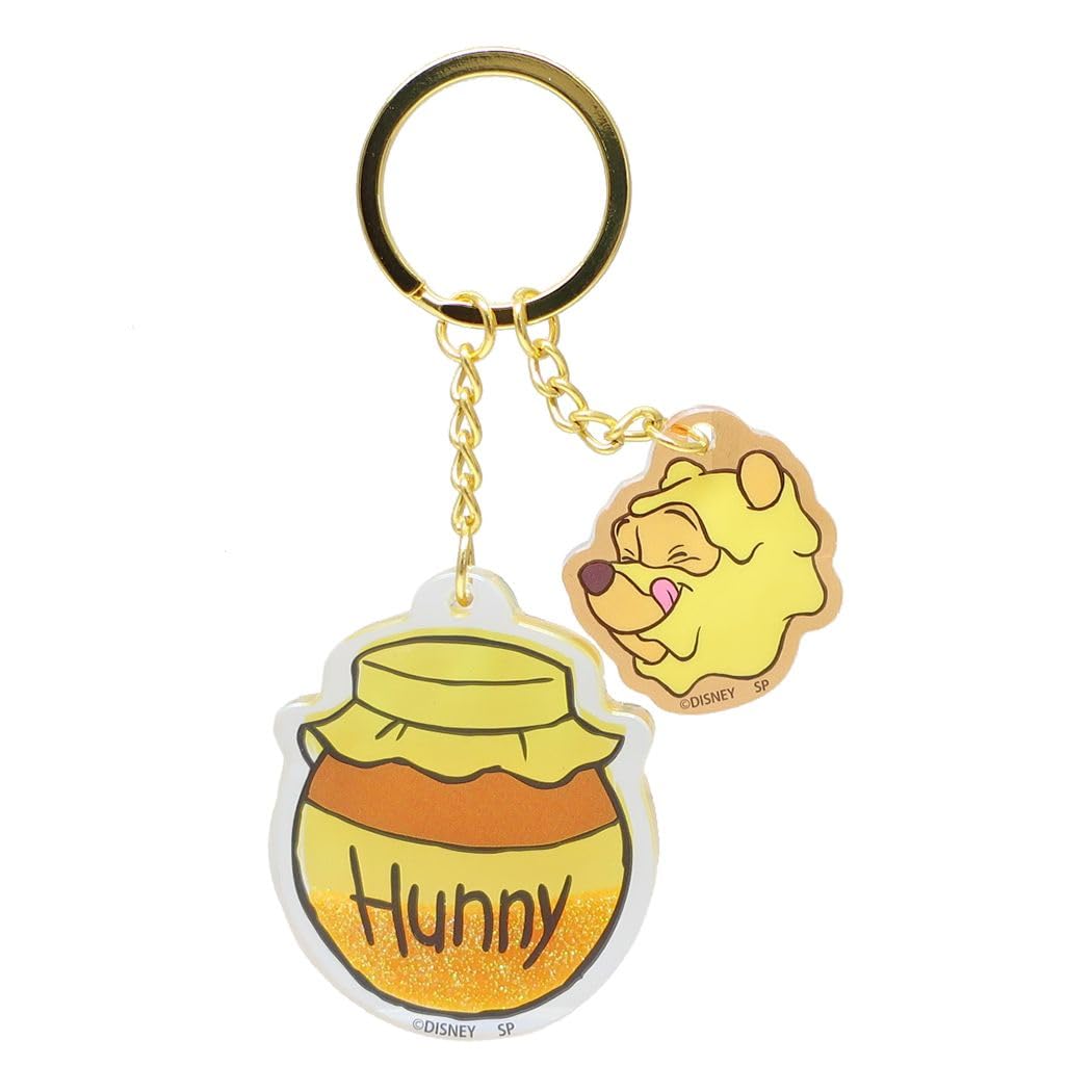 レア！ディズニー Disney ポケットクリッター くまのプーさん キーホルダー Amazon.co.jp: くまのプーさん[キーリング]グリッターアクリル