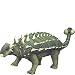 Euoplocephalus Dinosaur Mural Sticker