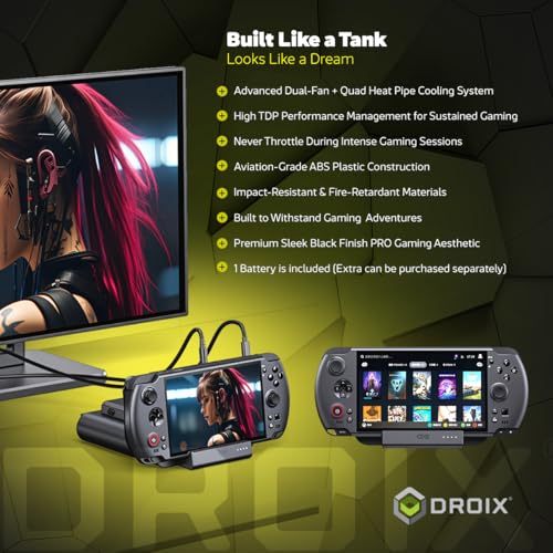 GPD Win 5 Handheld-Gaming-PC | AMD Ryzen AI Max+ Ryzen 395 | 128 GB LPDDR5X RAM, 4 TB SSD | Radeon 8060S Grafik | Tragbarer PC für AAA-Gaming und Emulation