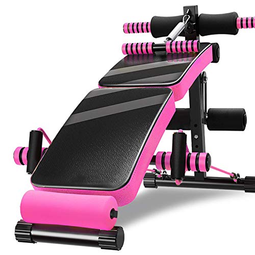 Folding Sit-Ups Fitness Equipment, Home Multifunction Supine Board Men and Women Exercise Abdominal