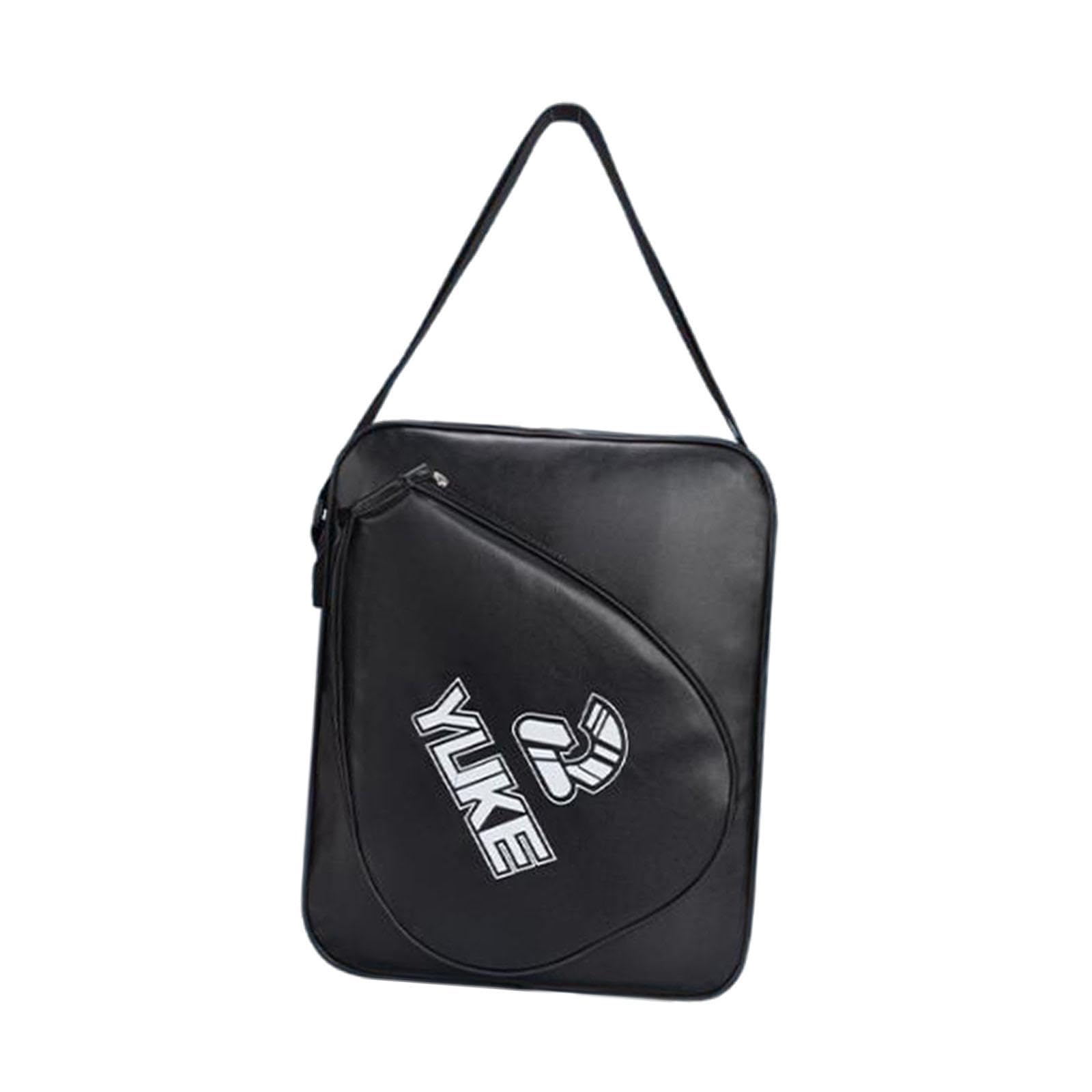 Badminton Bag Carrying Beginners with Adjustable Shoulder Strap Shoulder Bag Black-picture-12