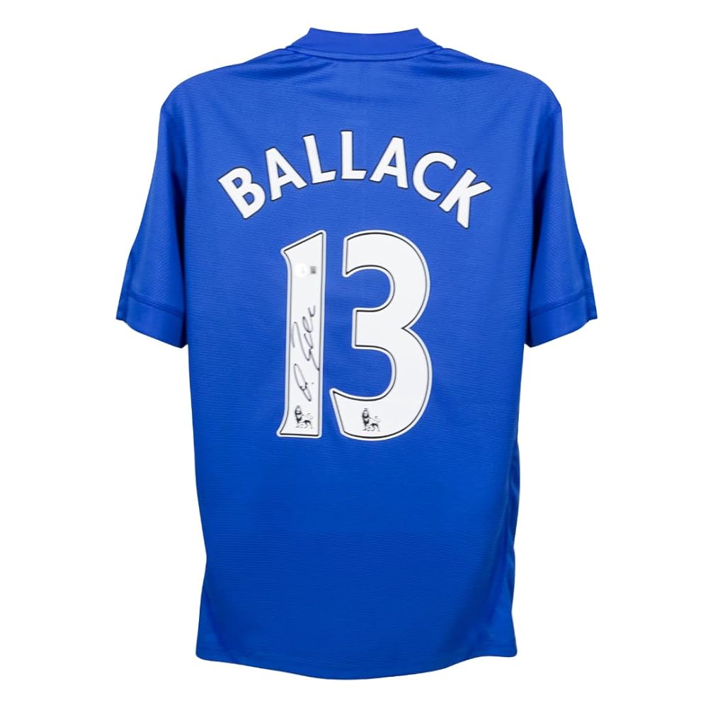 Chelsea FC Ballack 13 シャツ Amazon.com: Michael Ballack Signed Chelsea Soccer Jersey #13