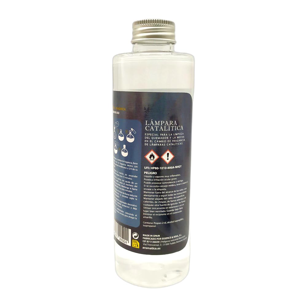 Pack Ahorro Limpieza de Lámpara catalítica 100ml: 2X Mechas de Repuesto pequeñas + Limpiador Neutro 200ml