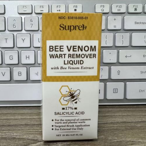 SupreH Wart Remover for Men and Women - Fast-Acting Bee Venom