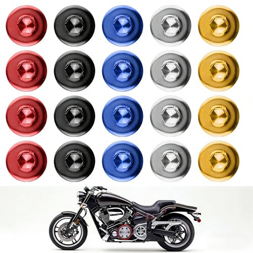 Kit de vis de carénage moto pour remplacer les fixations perdues ou rouillées - 7
