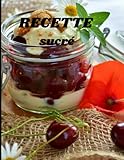 RECETTE sucré: recette sucré , carnet de recettes à compléter , livre de recettes vierge journal à écrire les recettes et repas préférés