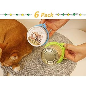 Comtimpetcancovers6packsiliconedogcatfoodcanlidsuniversalsizefitmoststandardsizecans Urban Country Home Decor Comtim pet can covers6 pack silicone dog cat food can lidsuniversal size fit most standard size cans urban country home decor