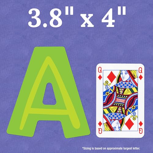 Image of Carson Dellosa 76 pc Modern Decor Bulletin Board Letters Pack, Colorful Letters, Numbers, Symbols, and Punctuation Cutout