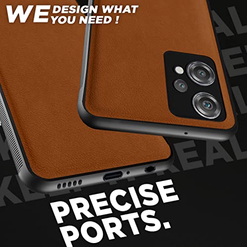 Image of Pikkme Oneplus Nord Ce 2 Lite 5G Back Cover | Flexible Pu Leather | Full Camera Protection | Raised Edges | Super Soft-Touch | Bumper Case for Oneplus Nord Ce 2 Lite 5G (Camel)