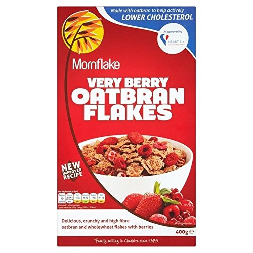 Mornflake Oatbran Flakes Very Berry 400g - Pack of 6
