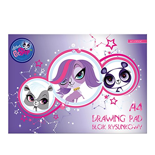 Kids Littlest Pet Shop set di 2 schizzo Pad con 20...