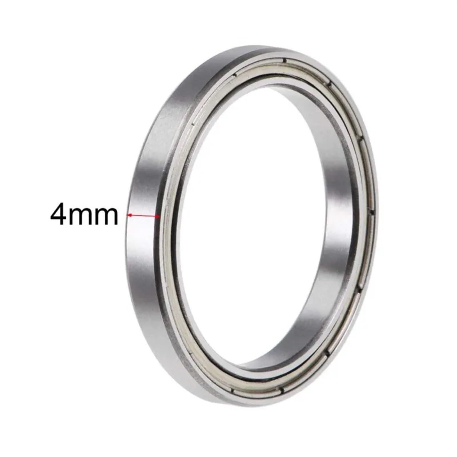 Rodamiento 608 6700 6701 6702 6703 6704 6705 6706 6707 6708 6709 6710-2RS ZZ Rodamientos de bolas blindados de goma de pared ultrafina 2 piezas(Zz,2PCS_6708 40X50X6MM)