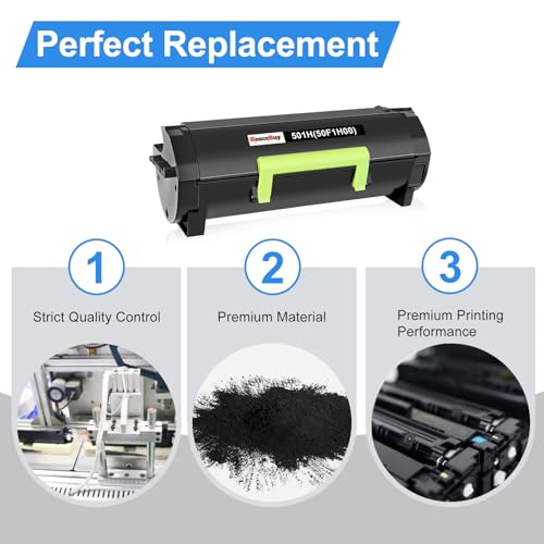Toner 50F1H00 résout les blocages d'impression des Lexmark MS312dn et MS410dn