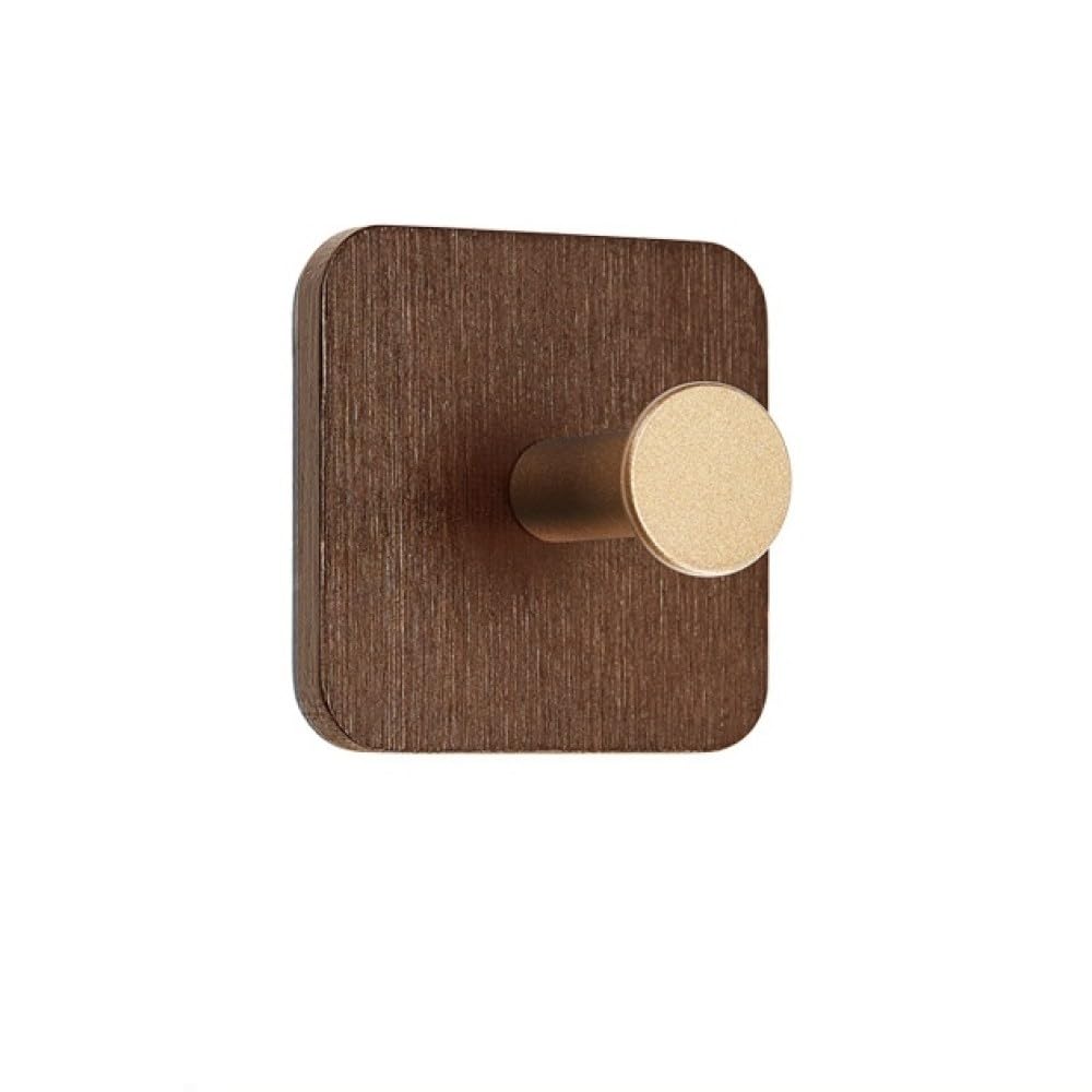 Crochet collant en bambou pour suspendre vos affaires sans percer vos murs