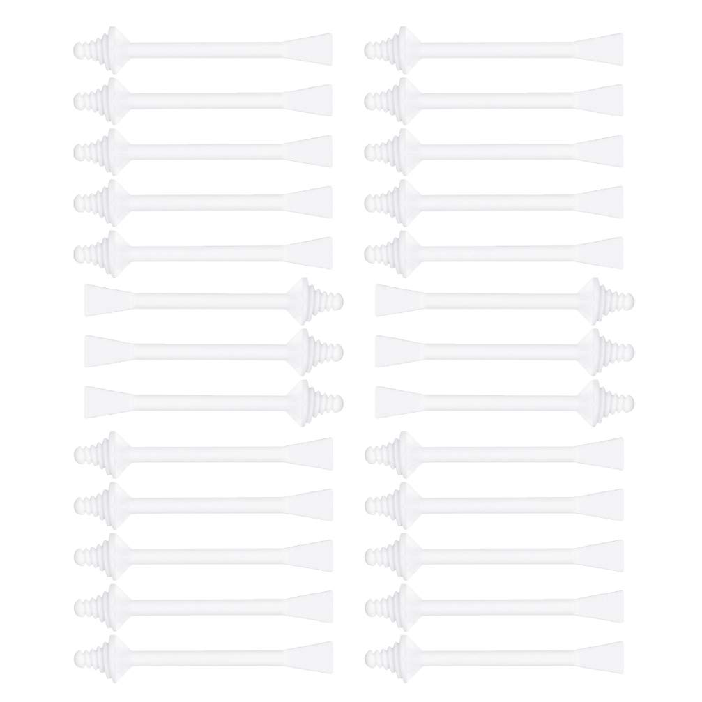 Beaupretty Disposable Nasal Hair Removal Wax Stick 40Pcs Smear Wax Rods for Precise Nose and Facial Hair Waxing at Home