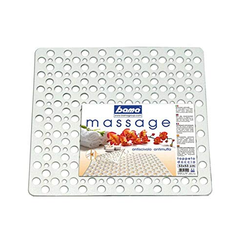 Bama Shower Mat Doccia-White, One Size